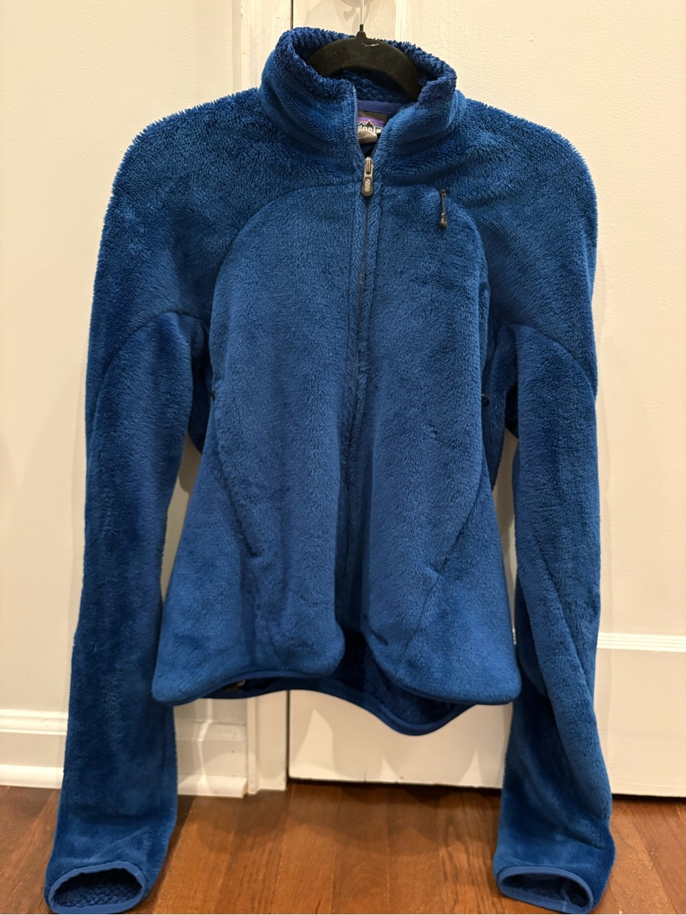 Patagonia R2 Regulator High Loft Fleece Jacket Blue Women’s Small Polartec 36112